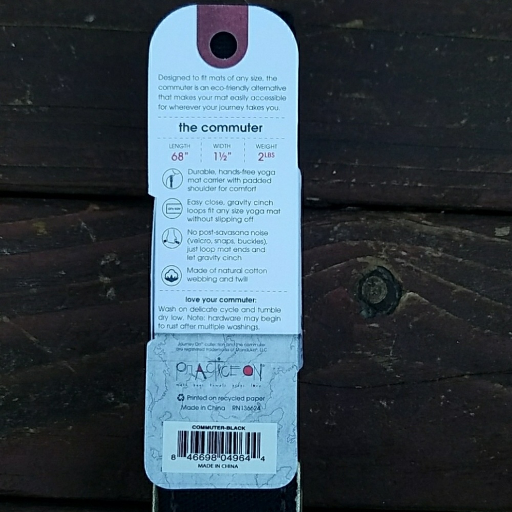 SOLD -Manduka Journey On Yoga Mat Sling - Commuter - Picture 5 of 6